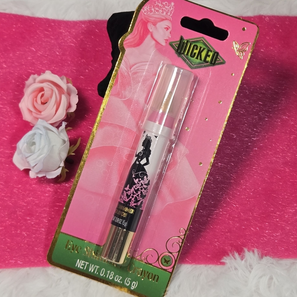 Wicked Glinda Pink Eye Shimmer Crayon Universal Studios Licensed Movie Makeup